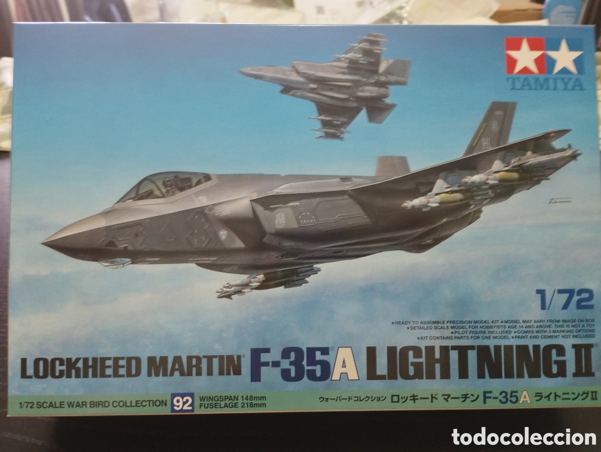 Maquetas: TAMIYA - LOCKHEED MART&Iacute;N F35 A LIGHTNING II 1/72 60792 - Foto 1