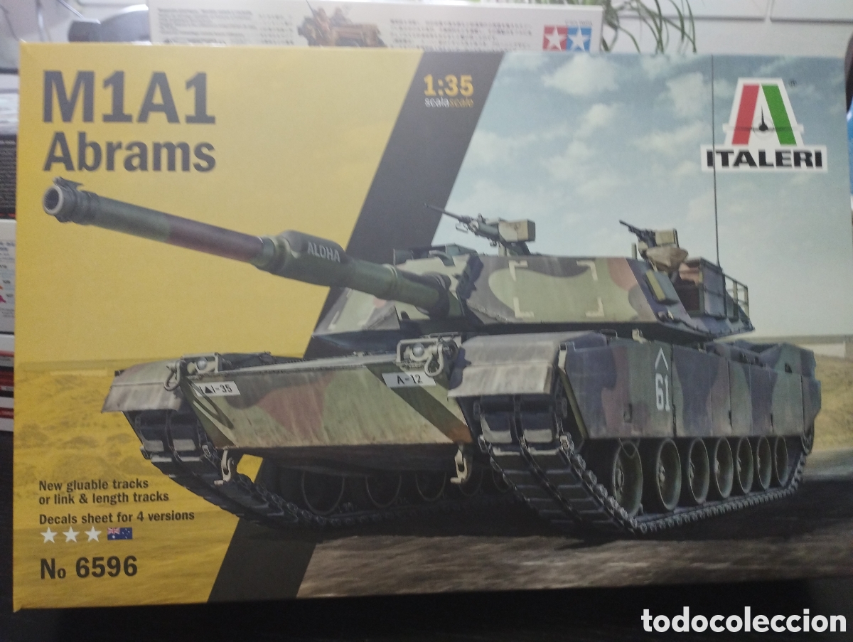 Maquetas: ITALERI - M1A1 ABRAMS 1/35 6596 - Foto 1