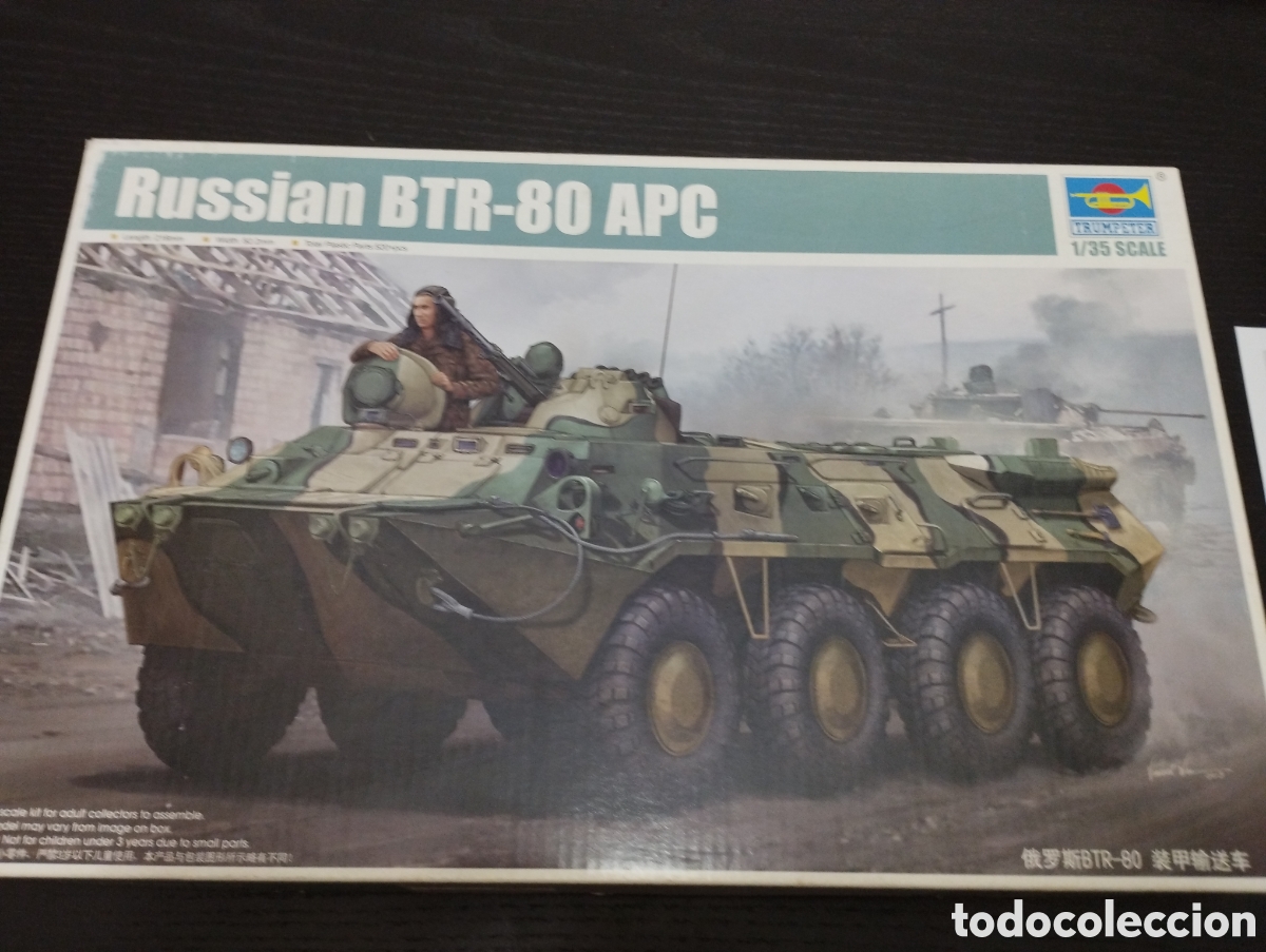 Maquetas: TRUMPETER - RUSSIAN BTR-80 APC 1/35 01594 - Foto 1
