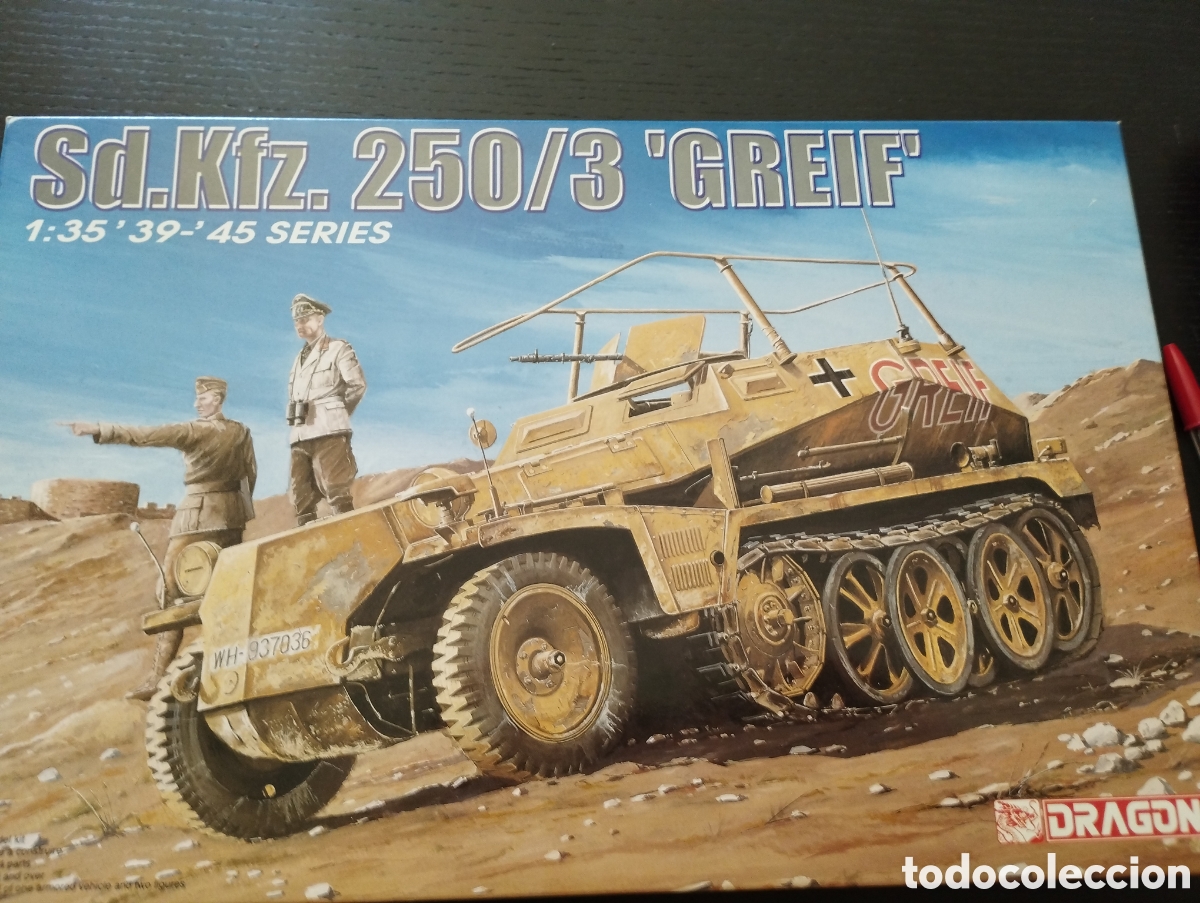 Maquetas: DRAG&Oacute;N - SD.KFZ. 250/3 GREIF 1/35 6125 - Foto 1
