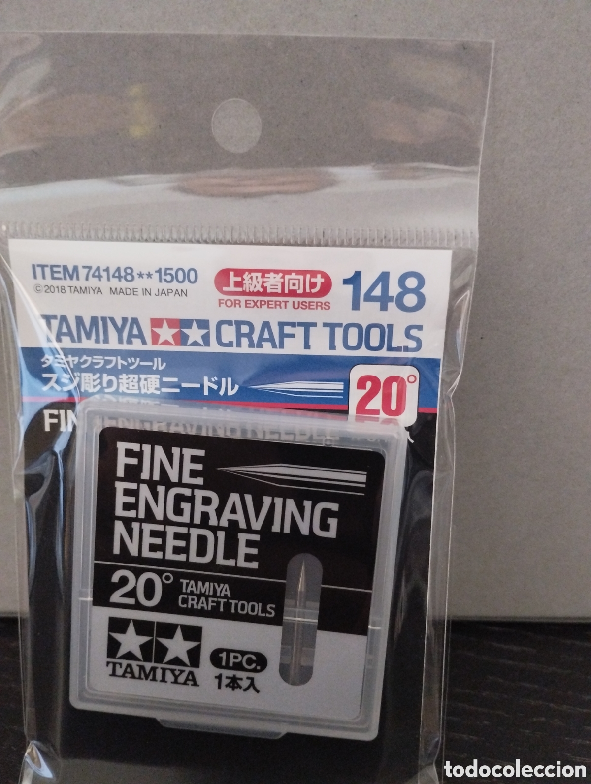 Maquetas: TAMIYA - FINE ENGRAVING NEEDLE 20,⁰ 74148 - Foto 1