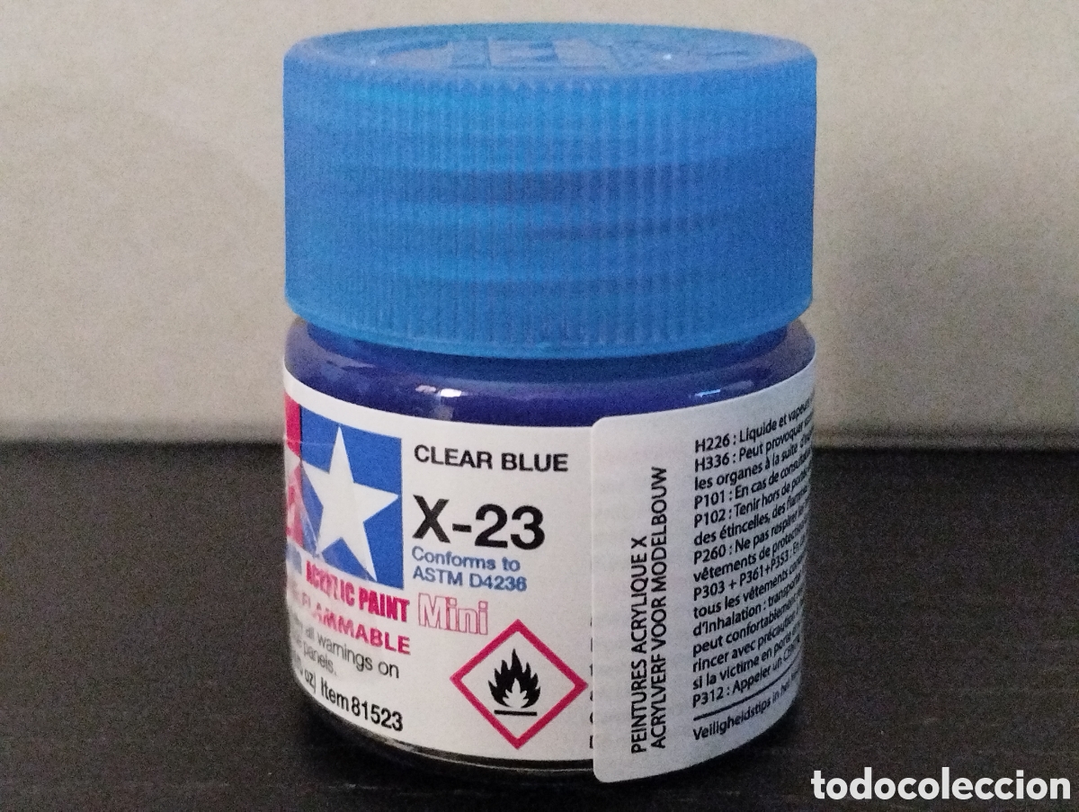 Maquetas: TAMIYA - X23 CLEAR BLUE - Foto 1