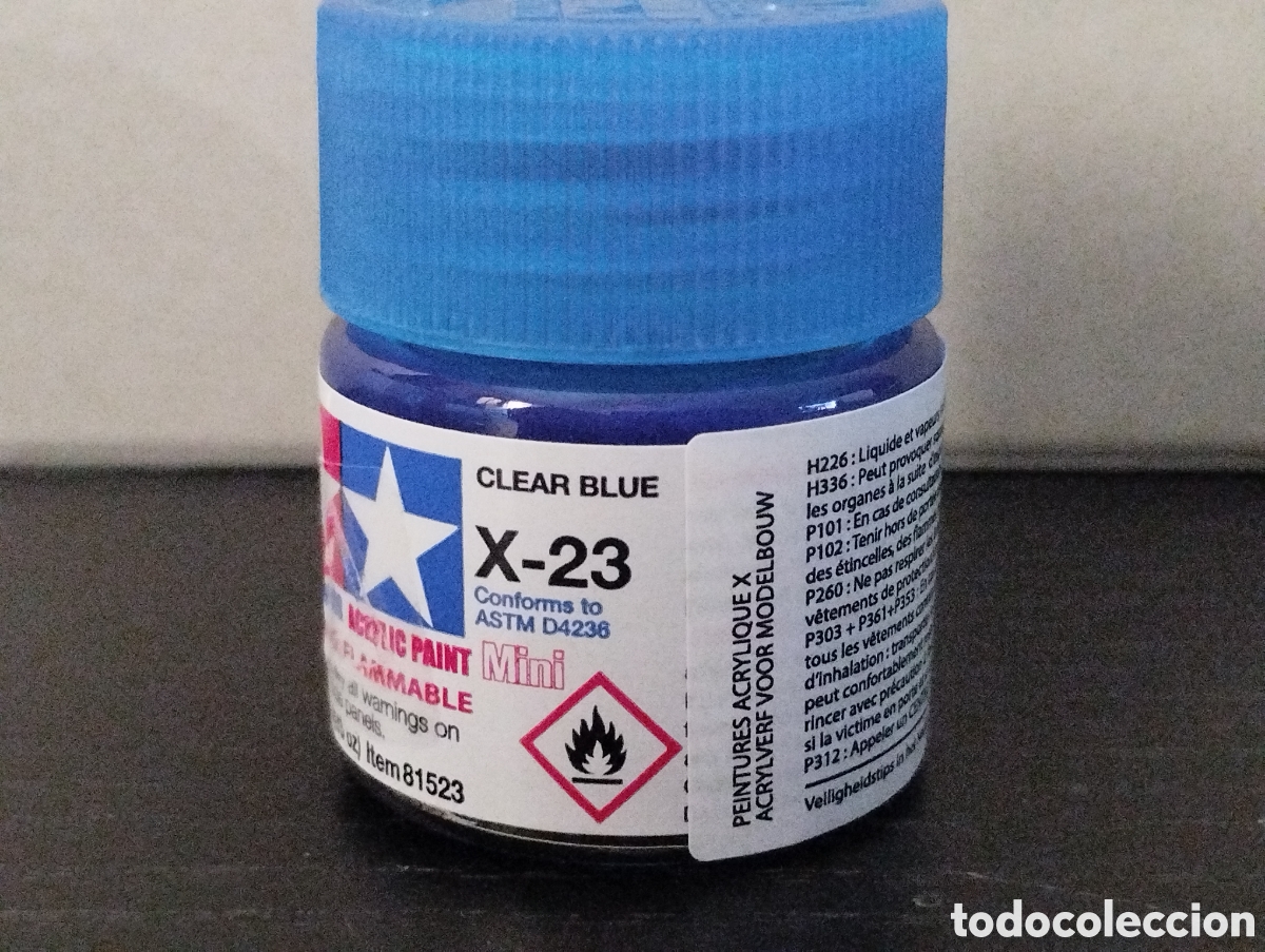 Maquetas: TAMIYA - X23 CLEAR BLUE - Foto 1