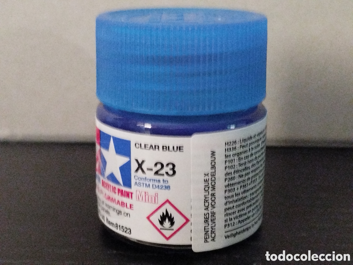 Maquetas: TAMIYA - X23 CLEAR BLUE - Foto 1