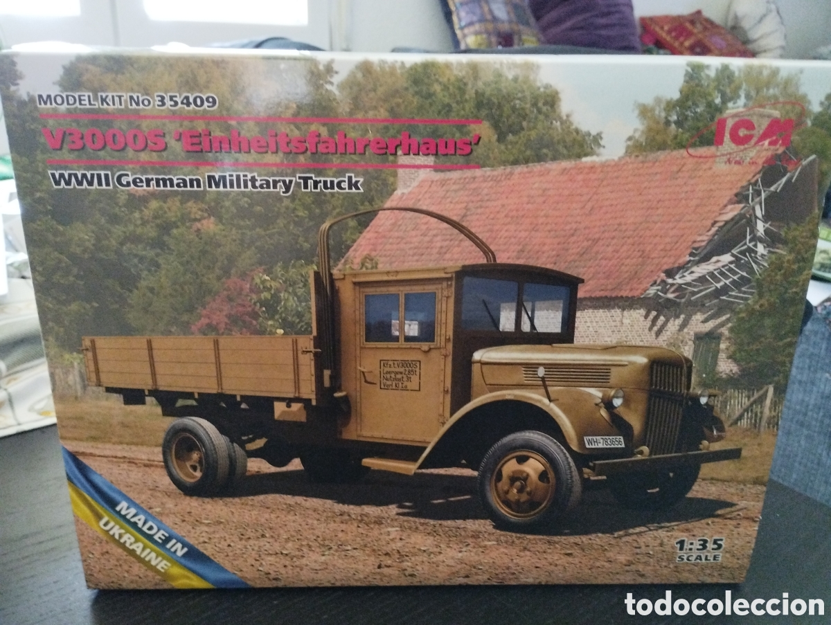 Maquetas: ICM - V3000S EINHEITSFAHRERHAUS 1/35 35409 - Foto 1
