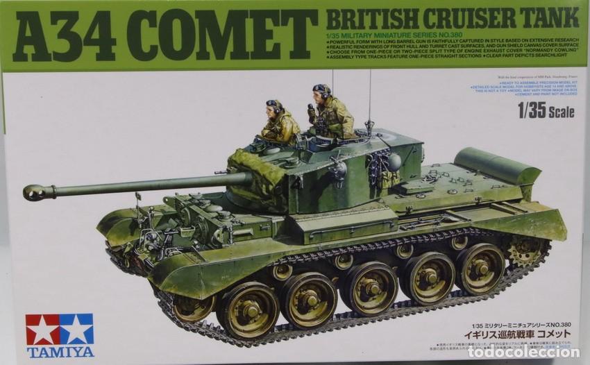 Maquetas: Maqueta carro Comet A34, ref. 35380, 1/35, Tamiya - Foto 1