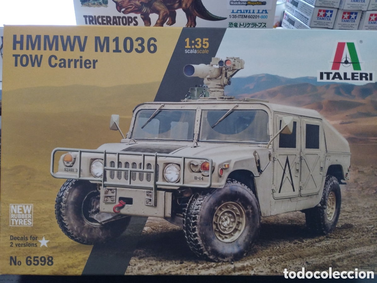 italeri - hmmwv m1036 tow carrier 1/35 6598 - Compra venta en todocoleccion