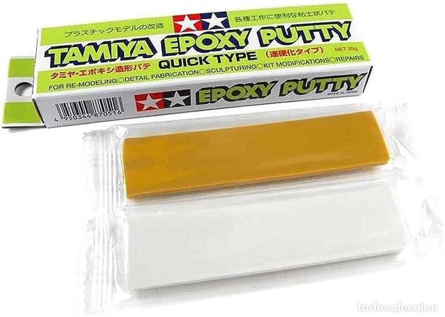 Maquetas: TAMIYA - EPOXY PUTTY QUICK TYPE 87051 - Foto 1