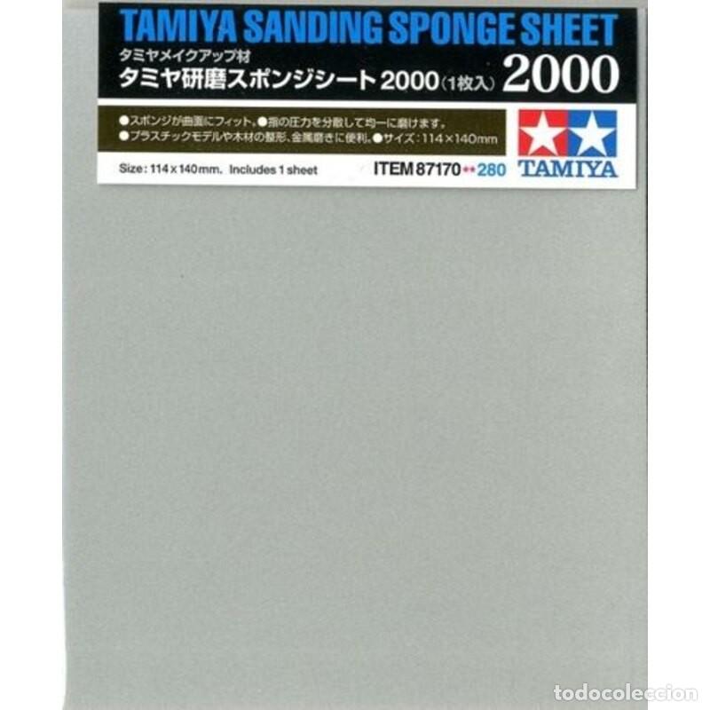 Maquetas: Tamiya - SANDING SPONGE SHEET 2000 87170 - Foto 1