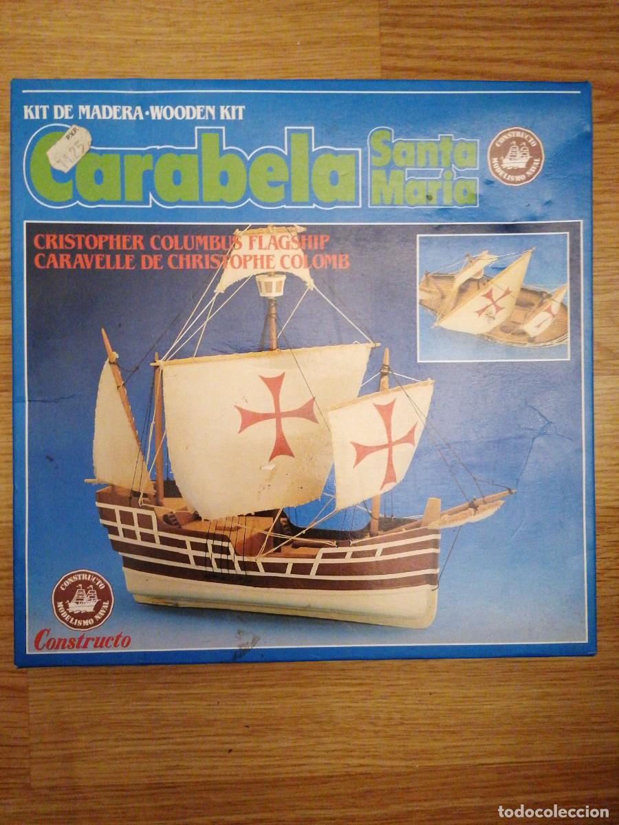 Maquetas: Carabela Santa Mar&iacute;a -modelismo naval- kit de madera - Foto 1