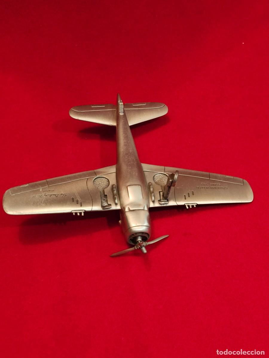 Maquetas: MODELO DE AVION : PEWTER ESCALA 1:82 GRUMMAN HELLCAT - Foto 3