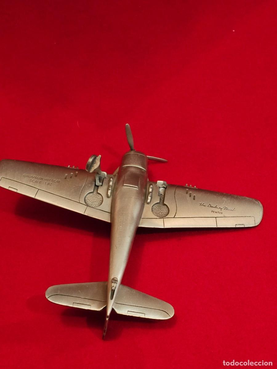 Maquetas: MODELO DE AVION : PEWTER ESCALA 1:82 GRUMMAN HELLCAT - Foto 4