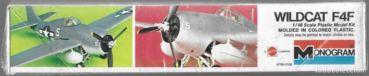 Maquetas: MONOGRAM -- WILDCAT F4F -- PRECINTADO A ESTRENAR - Foto 3