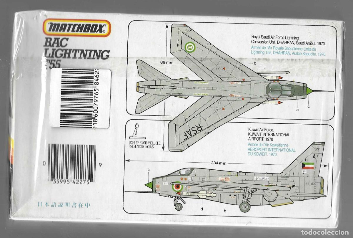 Maquetas: MATCHBOX -- LIGHTNING T55 -- PRECINTADO A ESTRENAR - Foto 2