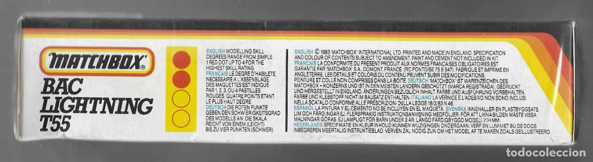 Maquetas: MATCHBOX -- LIGHTNING T55 -- PRECINTADO A ESTRENAR - Foto 3