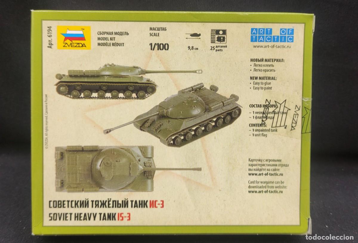 Maquetas: IS-3 - ZVEZDA 6194. ESCALA 1/100 - Foto 2