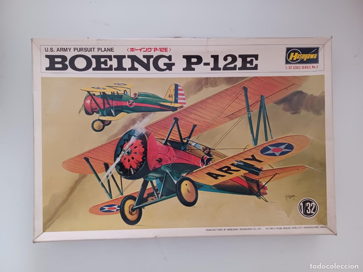 Maquetas: BOEING P-12E HASEGAWA 1/32 PLASTIC KIT - Foto 1