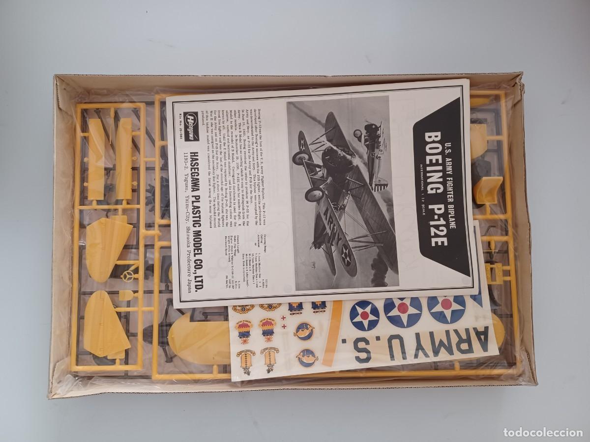 Maquetas: BOEING P-12E HASEGAWA 1/32 PLASTIC KIT - Foto 2