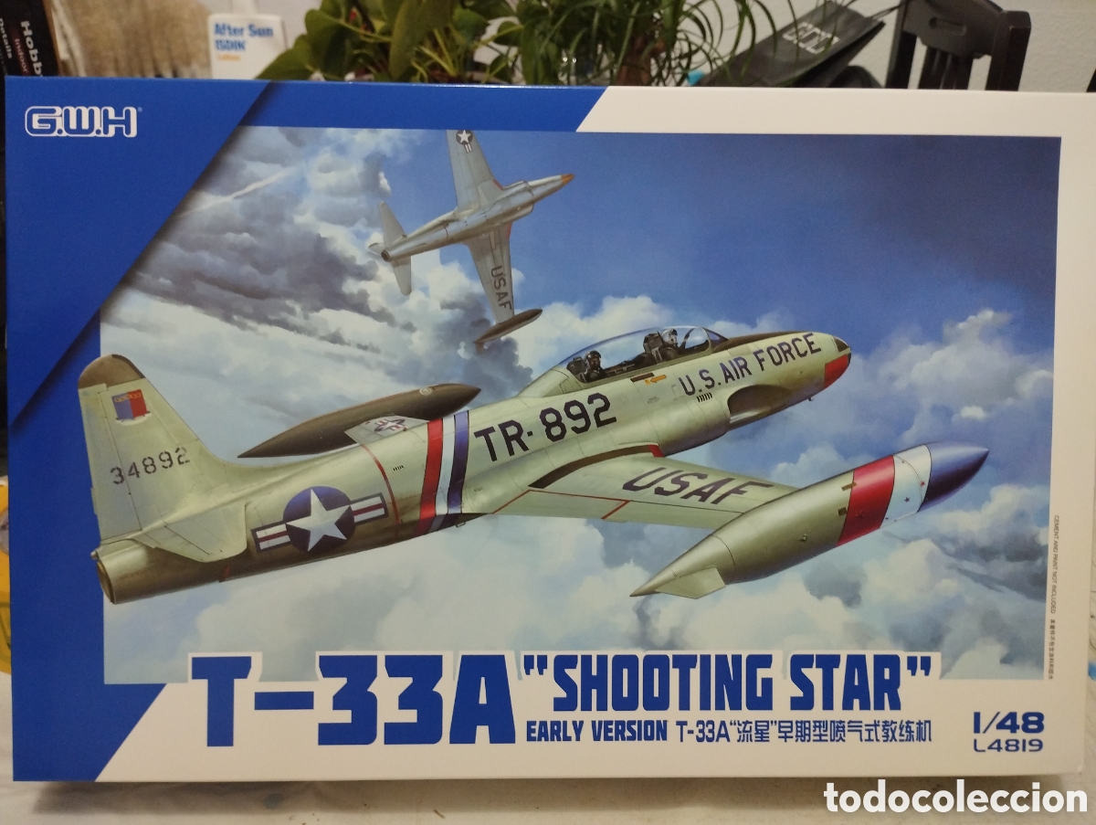 Maquetas: GWH - T33A SHOOTING STAR 1/48 4819 - Foto 1