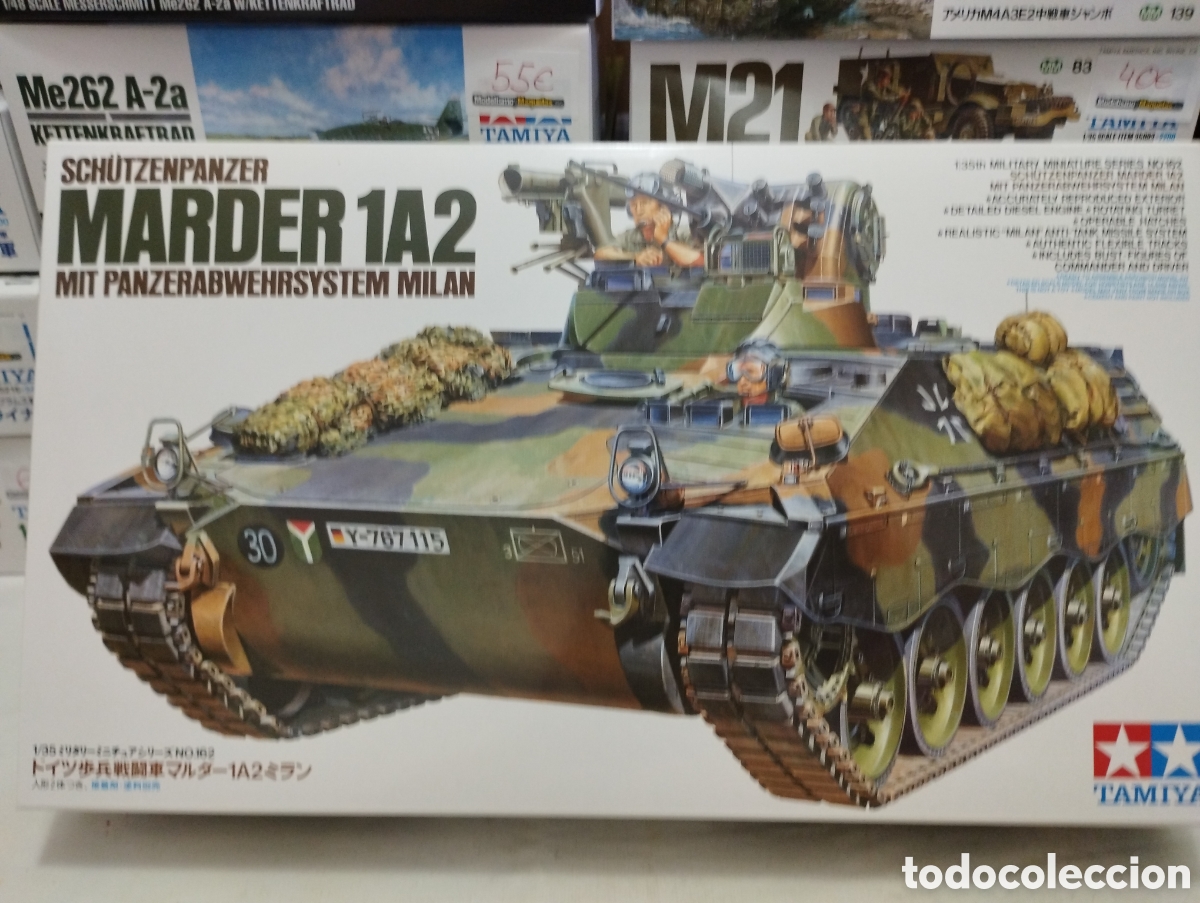 Maquetas: TAMIYA - MARDER 1 A2 MIT PANZERABWEHRSYSTEM MILAN 1/35 35162 - Foto 1