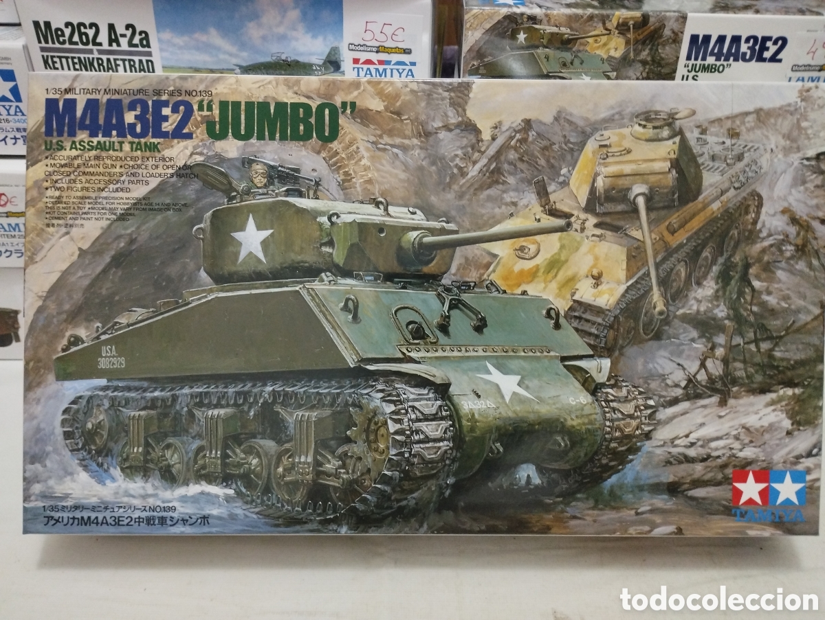 Maquetas: TAMIYA - M4A3E2 JUMBO 1/35 35139 - Foto 1