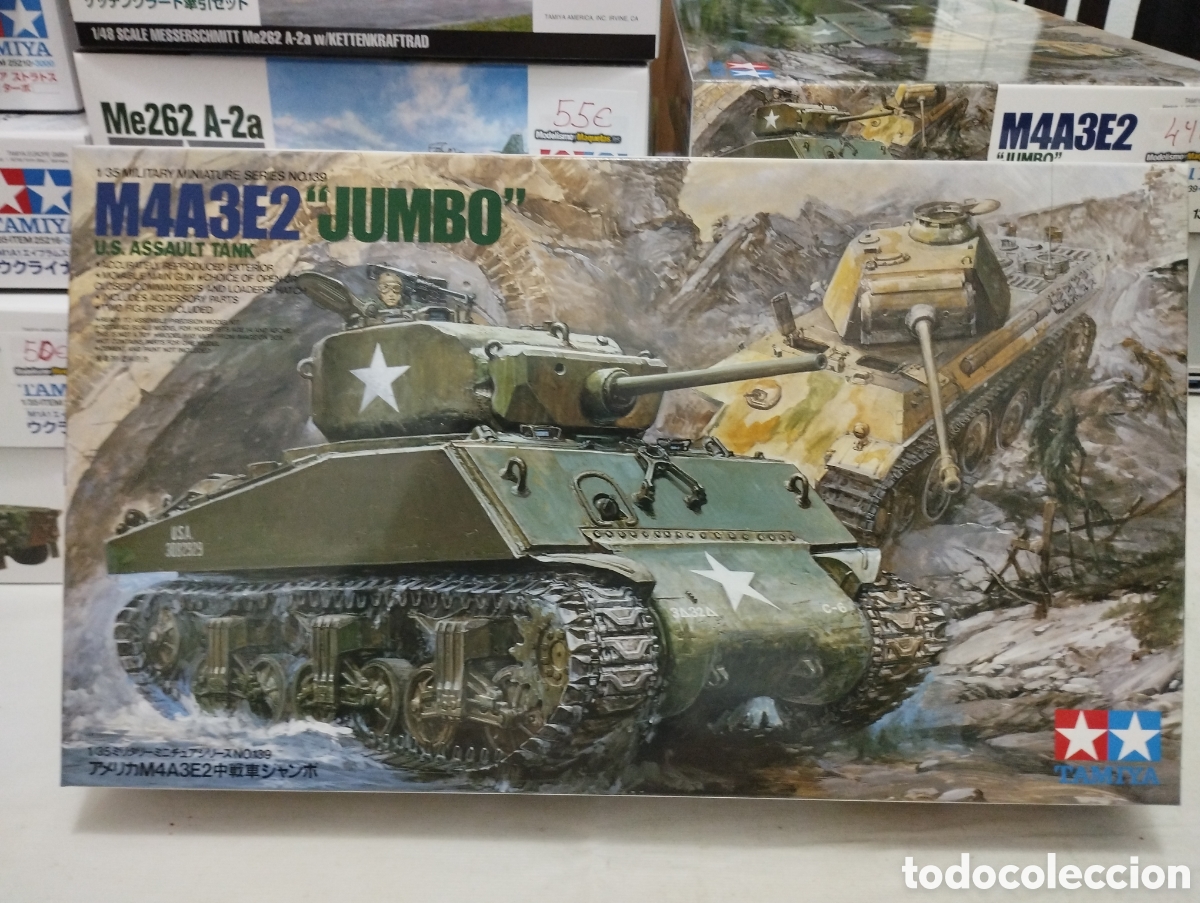 Maquetas: TAMIYA - M4A3E2 JUMBO 1/35 35139 - Foto 1