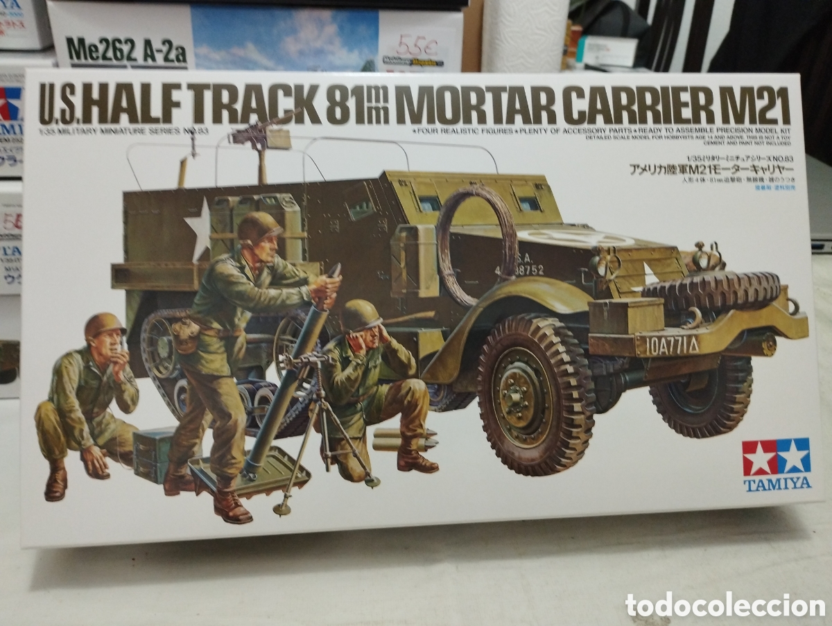 Maquette militaire Half-Track M21 1/35 Tamiya 35083