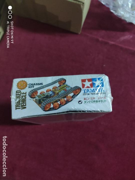 Maquetas: TAMIYA KIT DE CHASIS PARA VEH&Iacute;CULO DE ORUGAS PRECINTADO 1997 - Foto 4