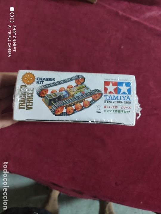 Maquetas: TAMIYA KIT DE CHASIS PARA VEH&Iacute;CULO DE ORUGAS PRECINTADO 1997 - Foto 6