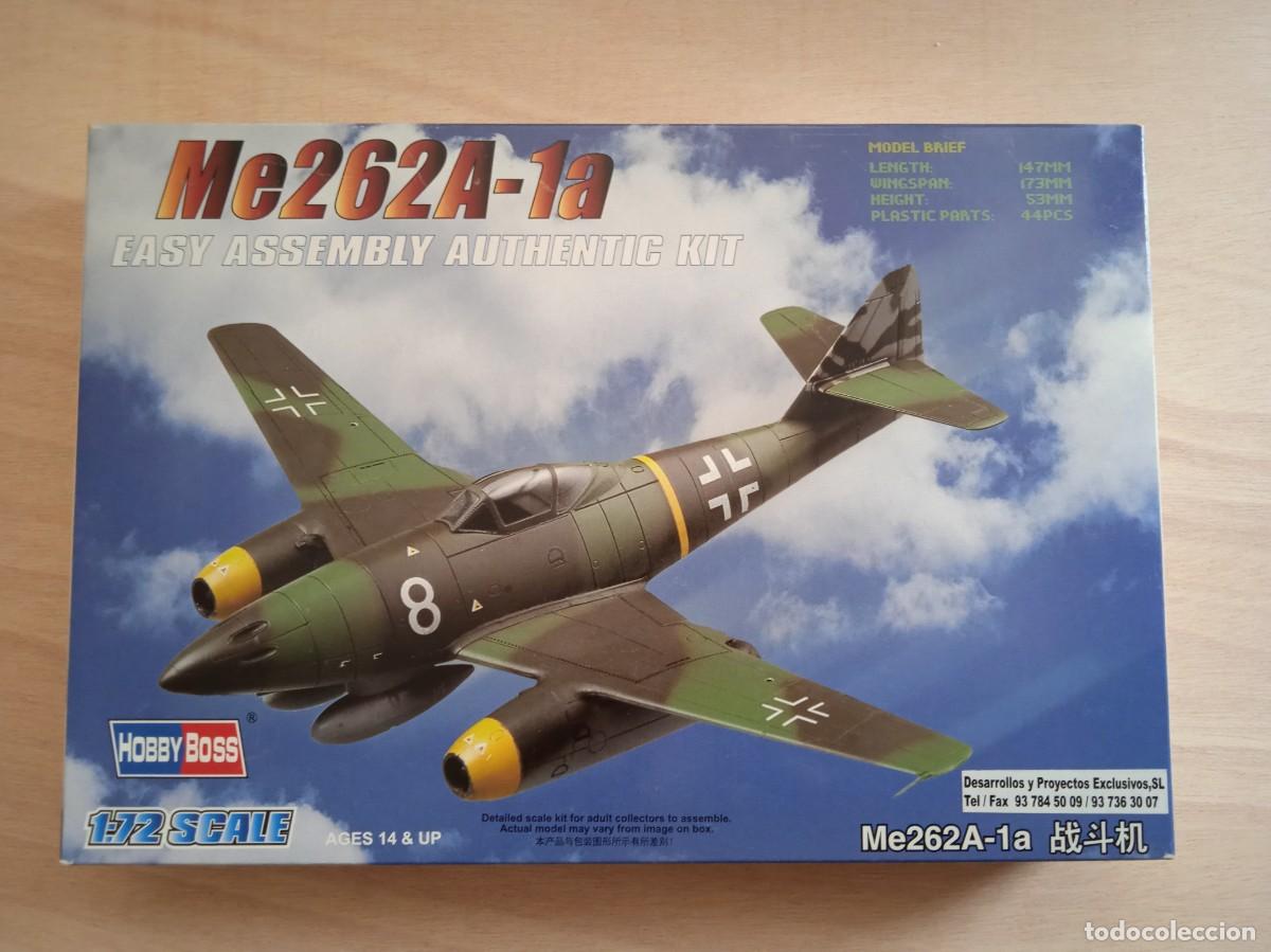 Maquetas: HOBBYBOSS Me262A-1A 1/72 - Avi&oacute;n - Foto 1