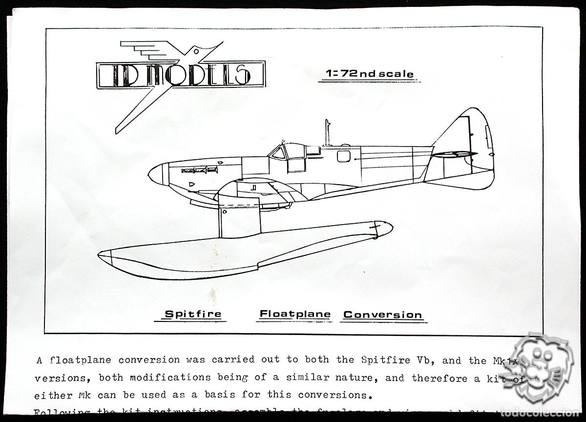 Maquetas: Maqueta ID Models 1:72 Supermarine Spitfire Floatplane - Foto 1