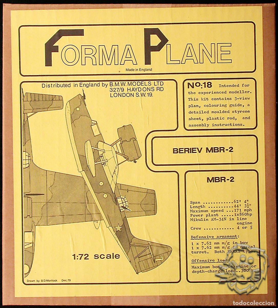 Maquetas: Maqueta FormaPlane 1:72 Beriev MBR-2 #18 - Foto 1