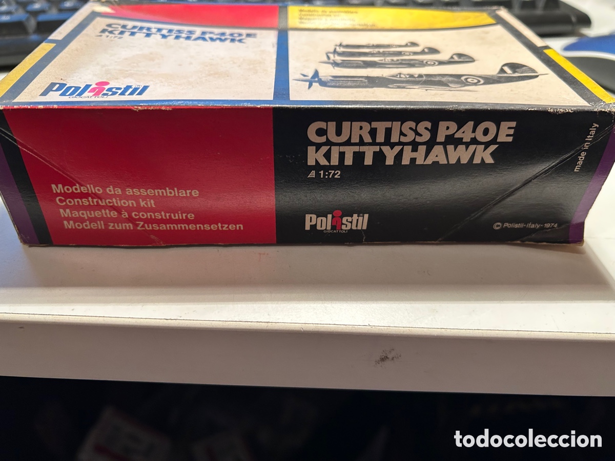 Maquetas: CURT&Iacute;S P 40 E KITTYHAWK DE POLISTIL - Foto 2