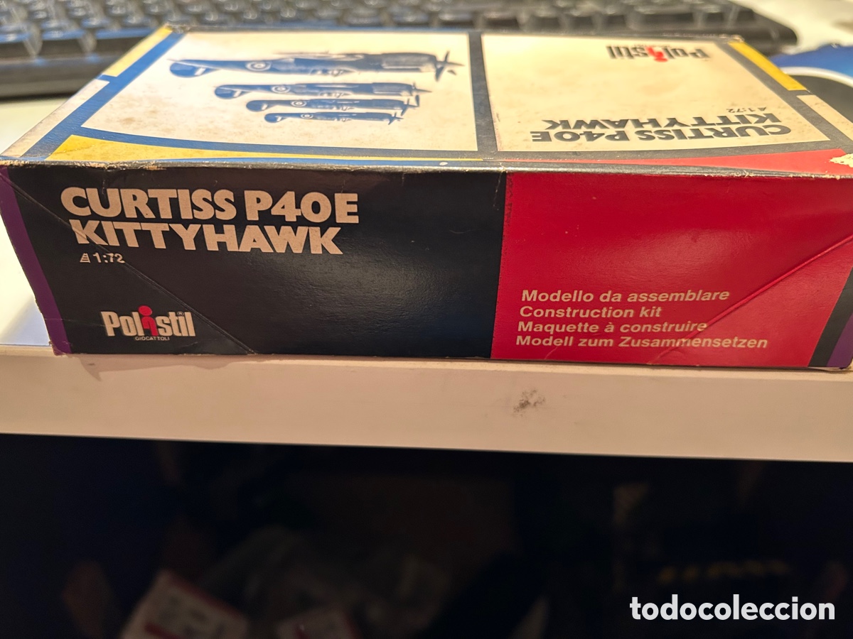 Maquetas: CURT&Iacute;S P 40 E KITTYHAWK DE POLISTIL - Foto 4