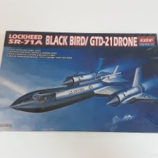 Maquetas: MAQUETA ACADEMY LOCKHEED SR-71A BLACK BIRD 1:72