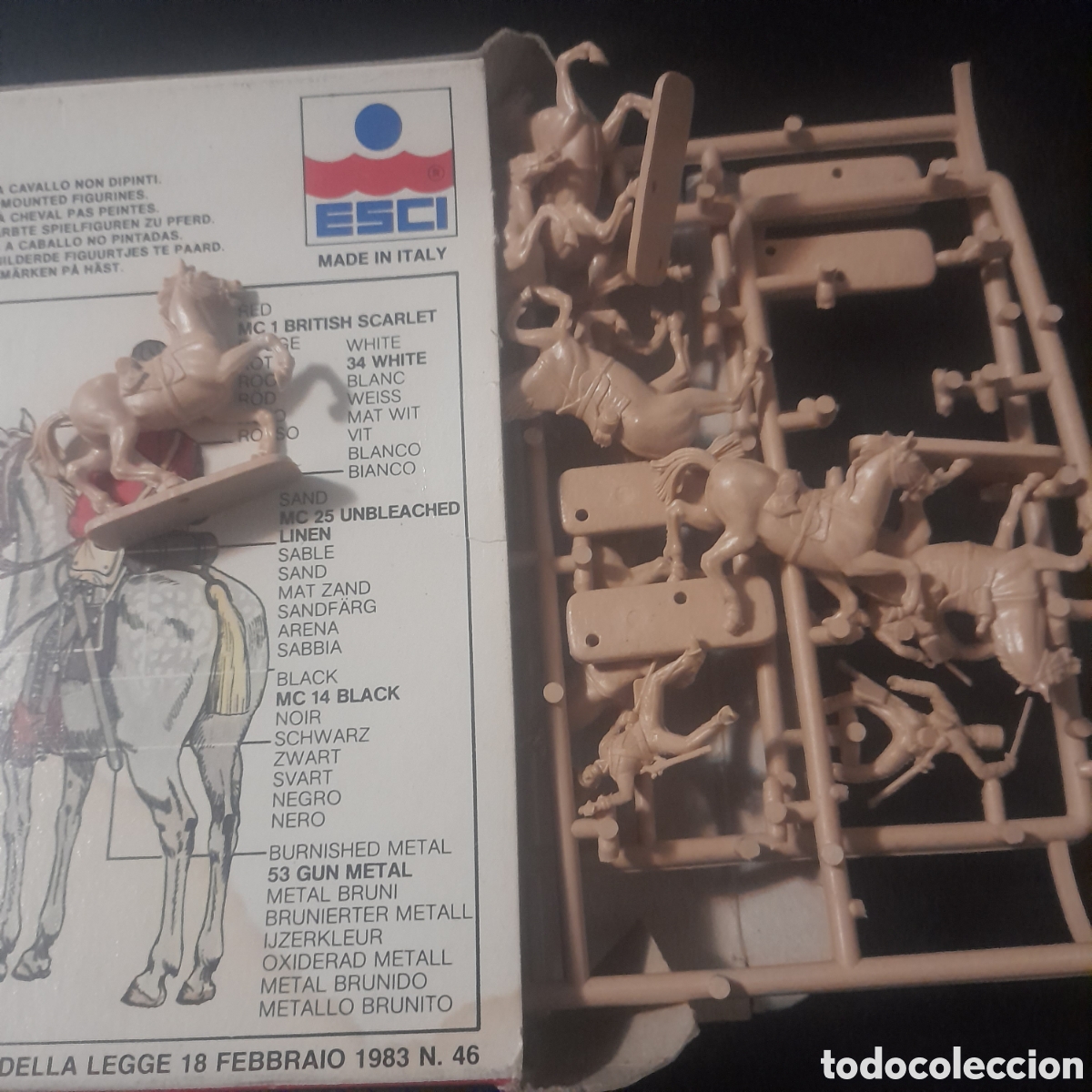 Maquetas: Napoleon Wars Waterloo figuras INCOMPLETO - Foto 3