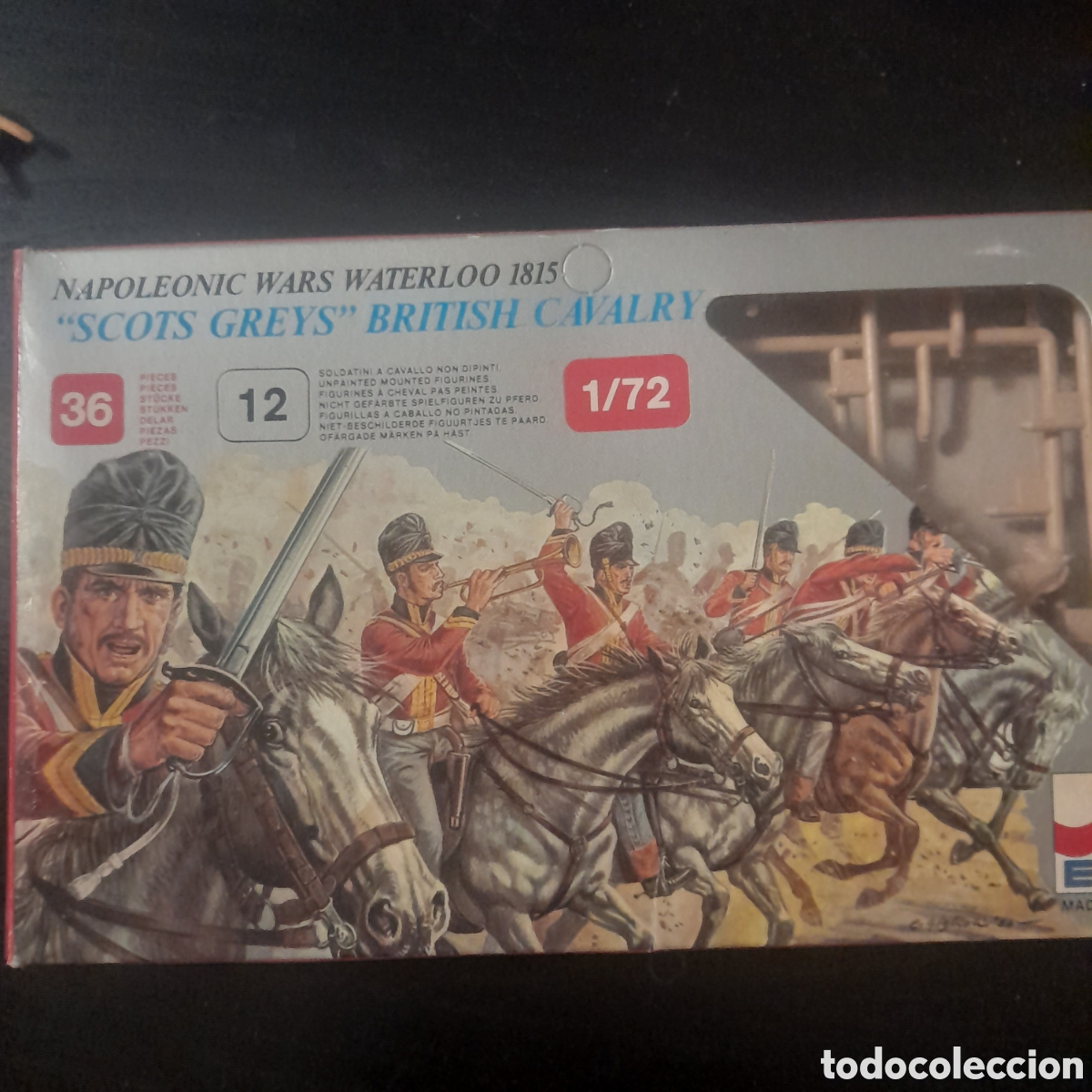 Maquetas: Napoleon Wars Waterloo figuras INCOMPLETO - Foto 1