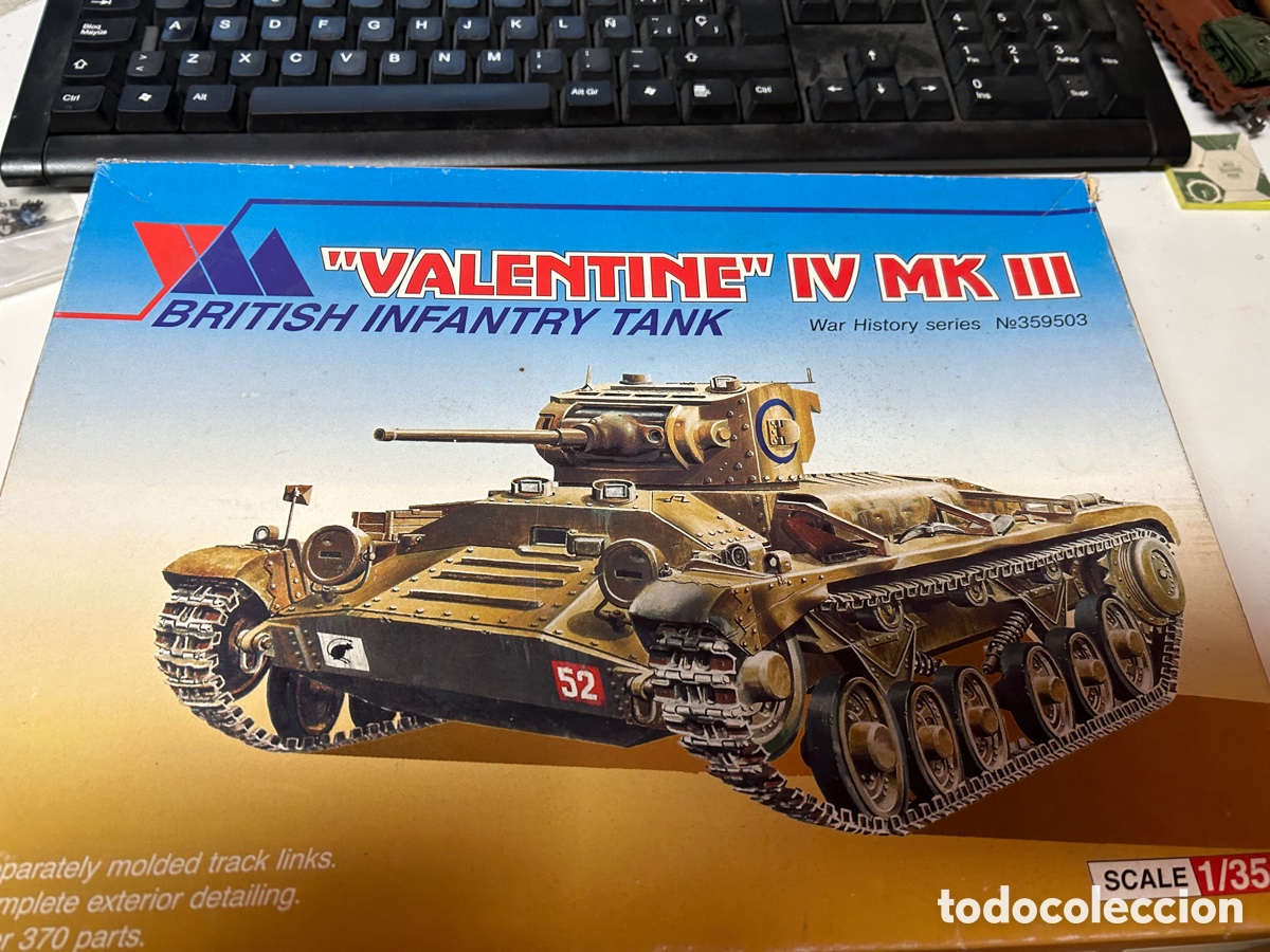 Maquetas: VALENTINE IV MK II SCALA 1.35 DE VAA - Foto 1