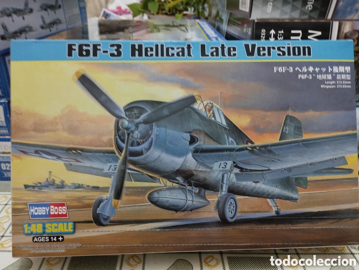 Maquetas: HOBBY BOSS - F6F-3 HELLCAT LATE VERSION 1/48 80359 - Foto 1