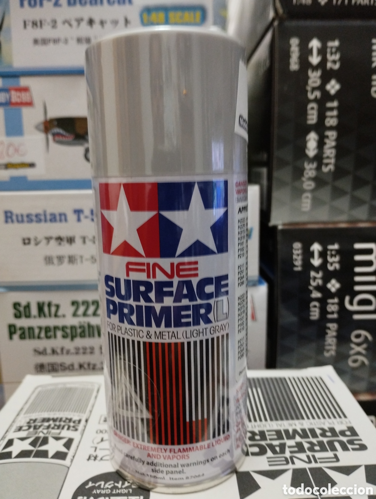 Maquetas: TAMIYA - FINE SURFACE PRIMER L GRIS 87064 - Foto 1