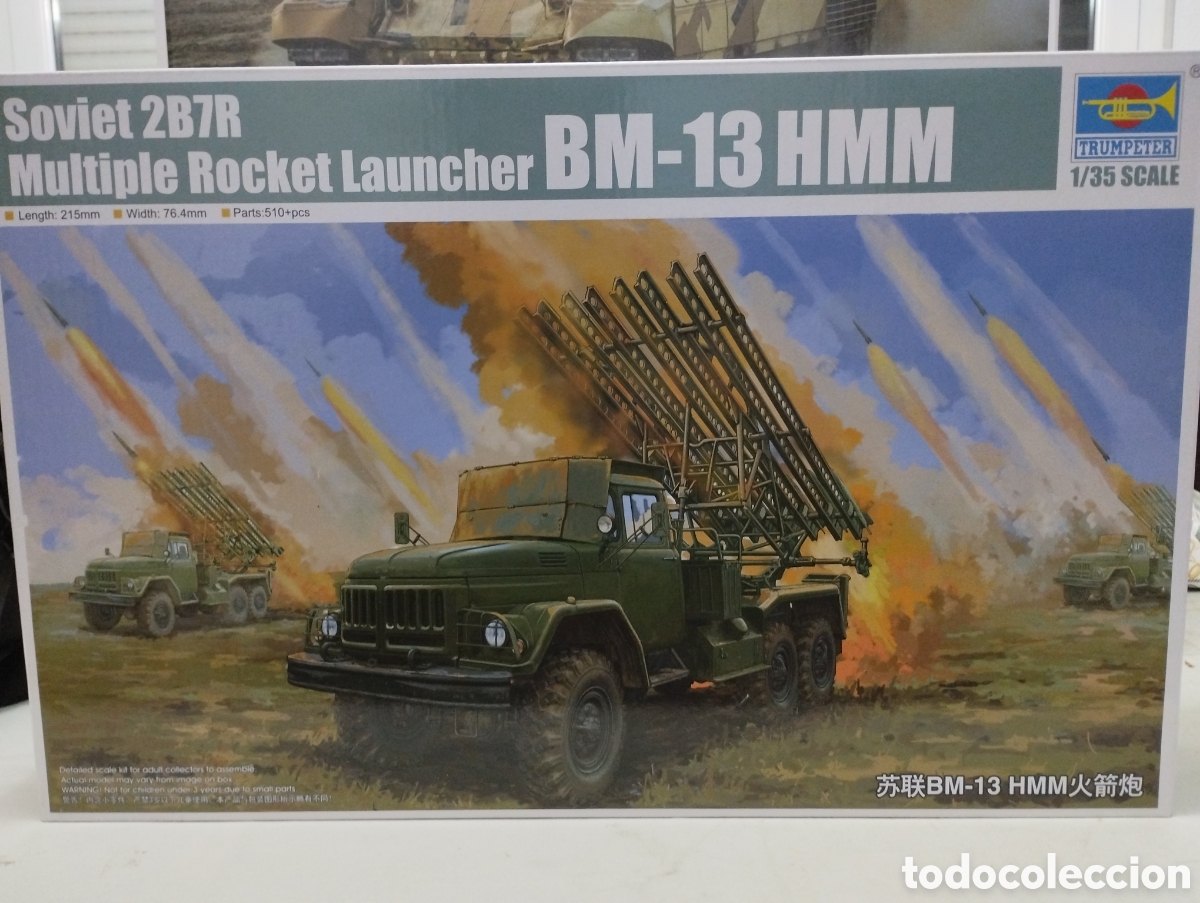 Maquetas: TRUMPETER - SOVIET 2B7R MULTIPLE ROCKET LAUNCHER BM-13 HMM 1/35 01062 - Foto 1