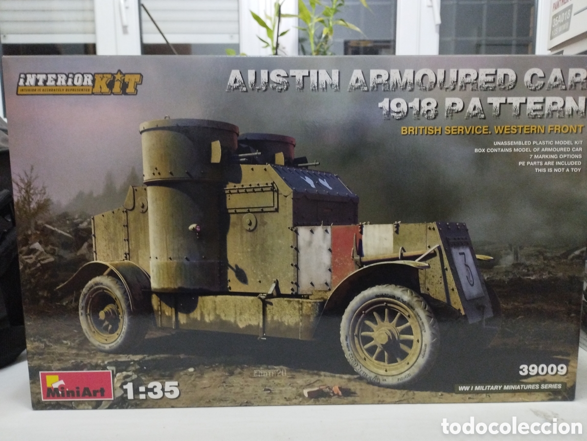 Maquetas: MINIART - AUSTIN ARMOURED CAR 1918 PATTERN 1/35 39009 - Foto 1