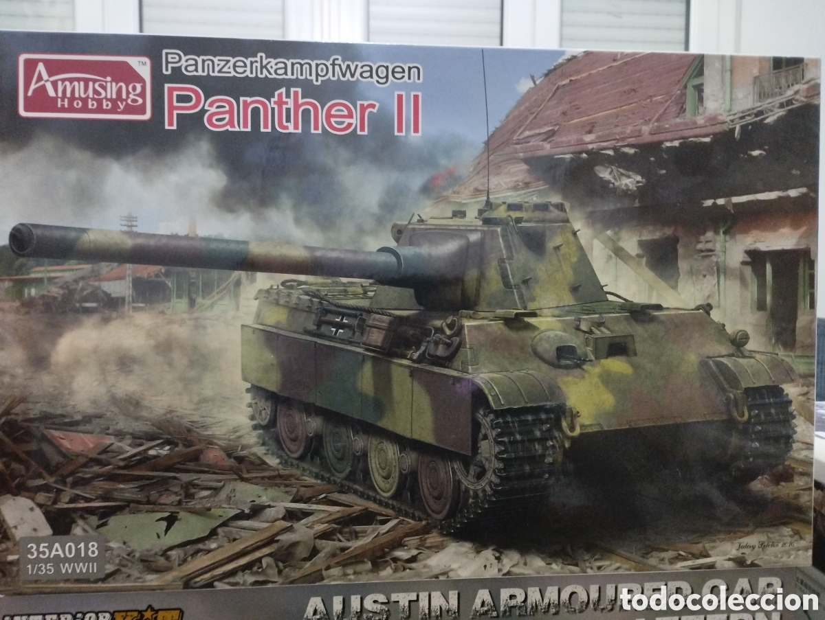 Maquetas: AMUSING - PANZERKAMPFWAGEN PANTHER II 1/35 35A018 - Foto 1