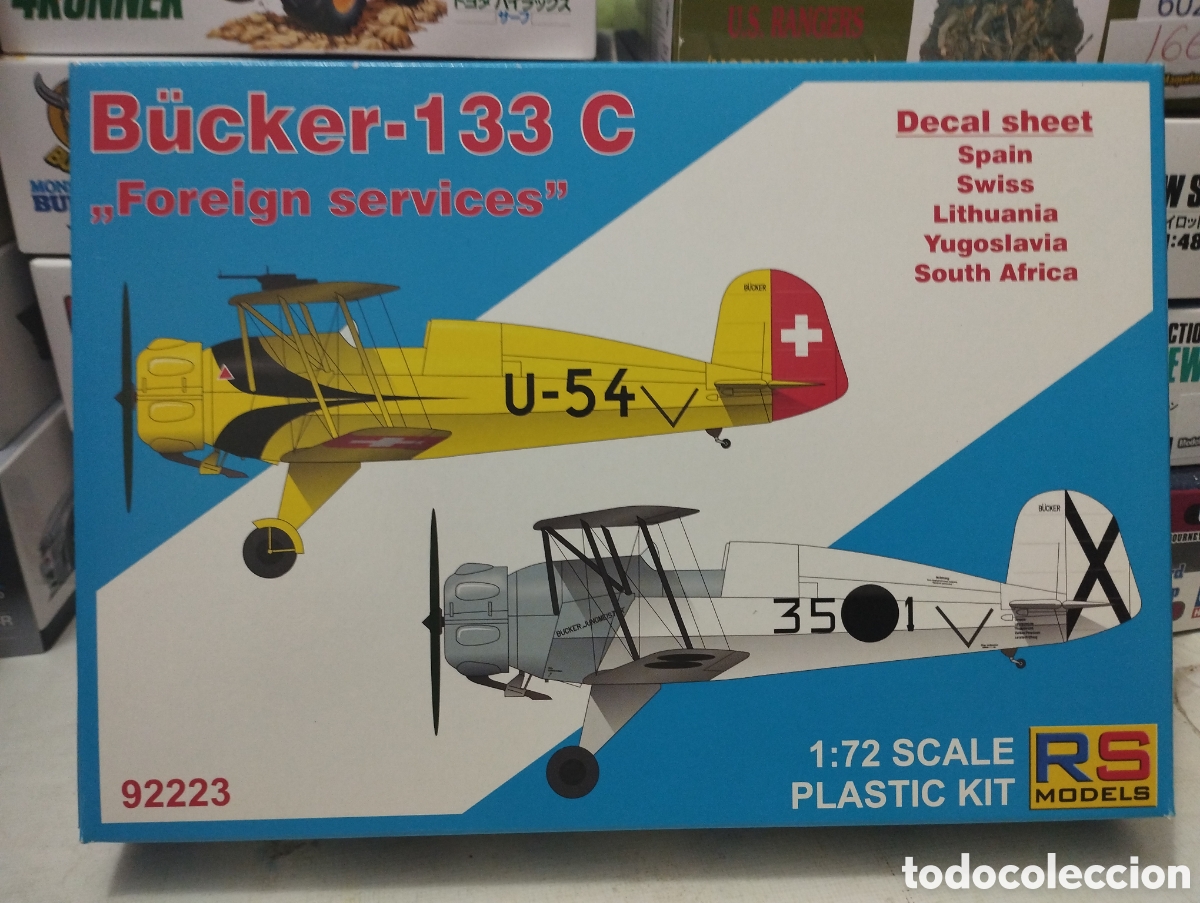 Maquetas: RS MODELS - B&Uuml;CKER 133 C FOREIGN SERVICES VERSION ESPA&Ntilde;OLA 1/72 92223 - Foto 1