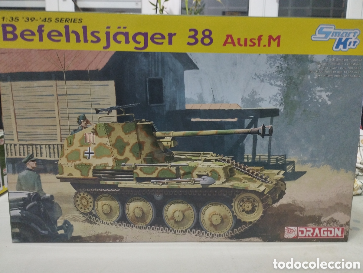 Maquetas: DRAGON - BEFEHLSJ&Auml;GER 38 AUSF M 1/35 6472 - Foto 1