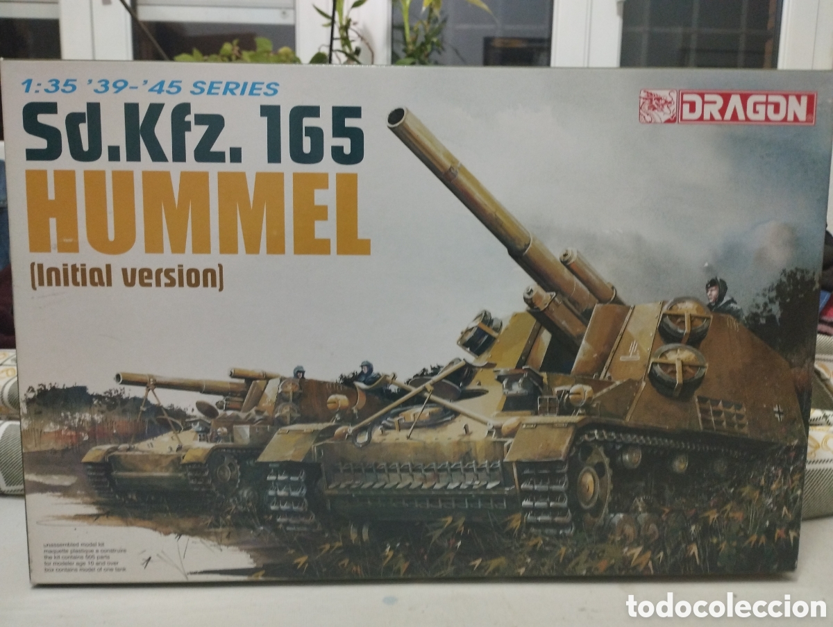 Maquetas: DRAGON - SD.KFZ 165 HUMMEL INITIAL VERSION 1/35 6150 - Foto 1