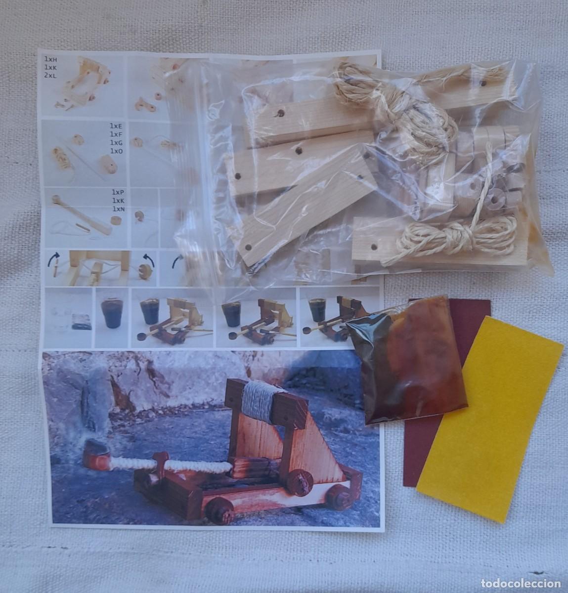 Maquetas: Kit de construcci&oacute;n de catapulta. - Foto 2