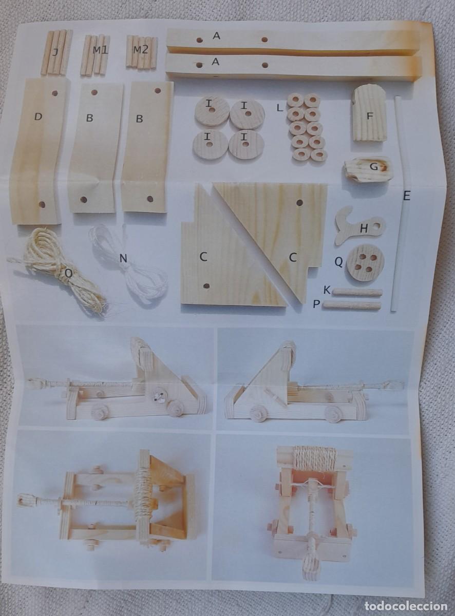 Maquetas: Kit de construcci&oacute;n de catapulta. - Foto 6