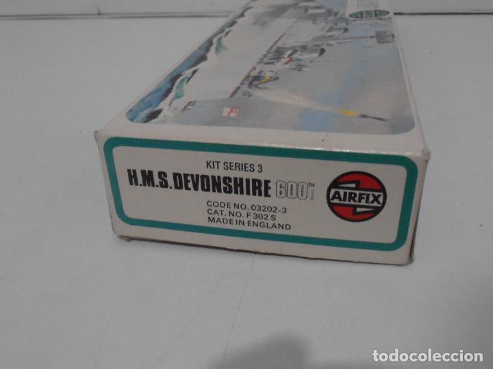 Maquetas: MAQUETA, BARCO, HMS DEVONSHIRE 600, AIRFIX - Foto 7