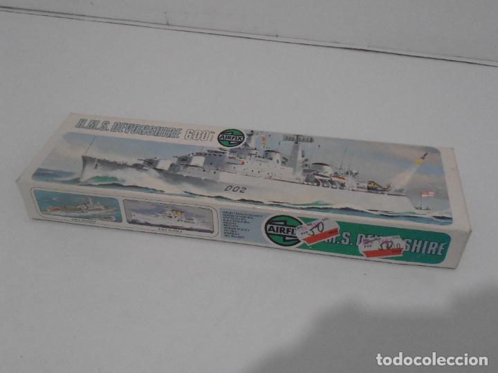 Maquetas: MAQUETA, BARCO, HMS DEVONSHIRE 600, AIRFIX - Foto 10